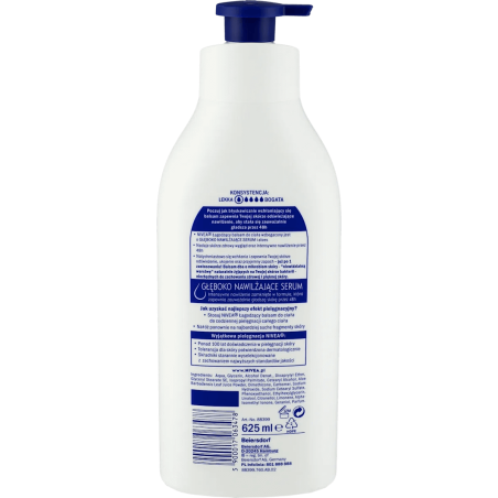 NIVEA Loción Corporal Calmante con Aloe Vera, 625 ml