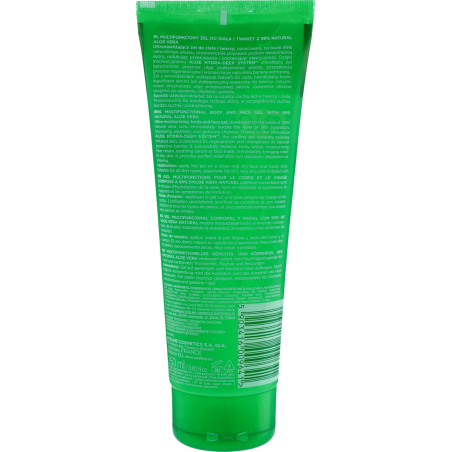 EVELINE COSMETICS ALOE VERA NATURAL Gel Multifuncional Corporal y Facial, 250 ml