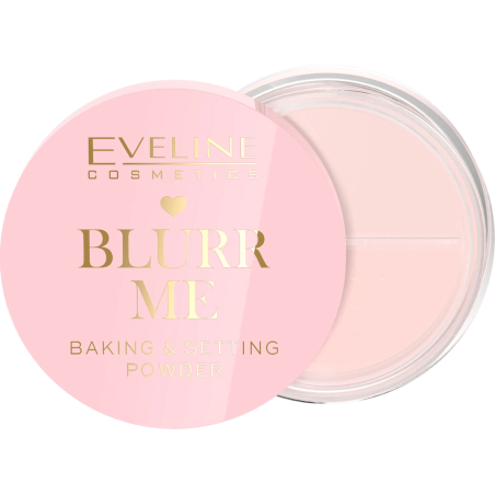EVELINE COSMETICS Polvos faciales sueltos fijadores rosa, 10 g