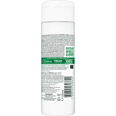 GARNIER Esencia Facial Exfoliante PureActive Salicílico, 120 ml.